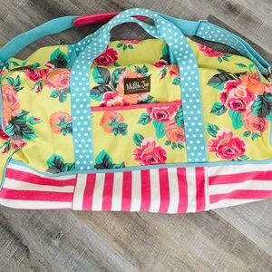 Matilda Jane Floral Duffel Bag - Yellow and Pink